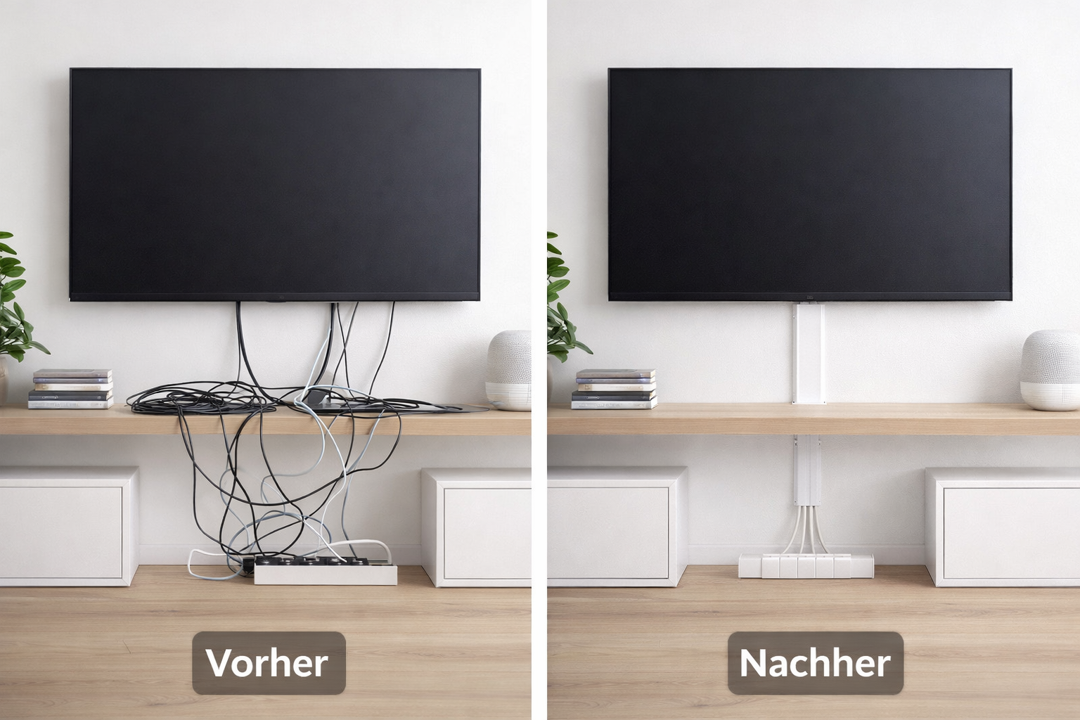 Kabel entwirren und Ordnung schaffen